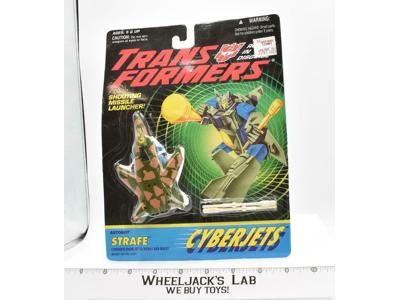 Strafe MOSC NEW Sealed 1994 Vintage Hasbro G2 Transformers Action Figure