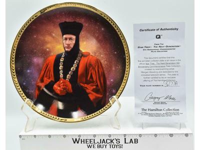 Q The Next Generation Plate Star Trek 1998 The Hamilton Collection