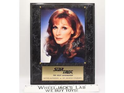 Dr. Beverly Crusher Star Trek Next Generation AUTOGRAPHED Plaque