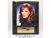 Dr. Beverly Crusher Star Trek Next Generation AUTOGRAPHED Plaque