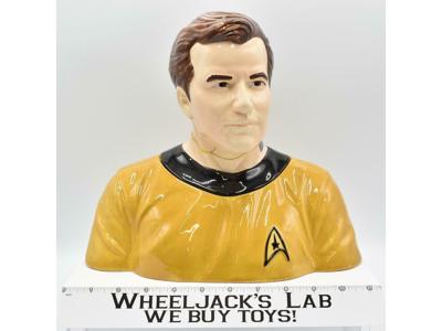 Captain Kirk Bust Cookie Jar Star Trek Original Series 2011 Westland Giftware
