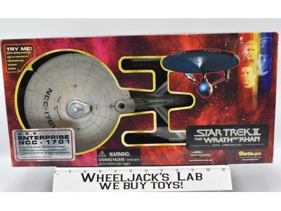 USS Enterprise NCC-1701 Star Trek Wrath of Khan 25th Anniversary Diamond Toys