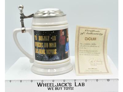 The Crew of the USS Enterprise Star Trek 1994 Dramtree Tankard