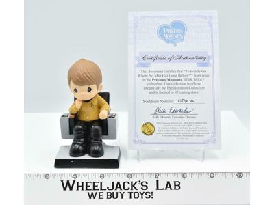 Captain Kirk Star Trek Precious Moments Figurine Hamilton Collection #0895A