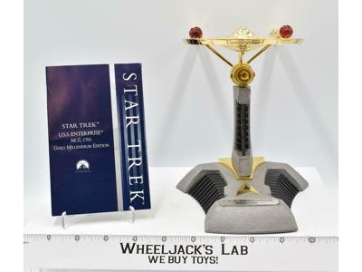 USS Enterprise NCC1701 Millennium Edition Sculpture Star Trek 1999 Franklin Mint