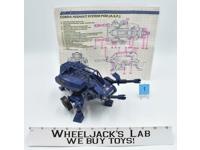 Cobra A.S.P. #1 100% Complete 1984 GI Joe Hasbro Vintage Vehicle ARAH