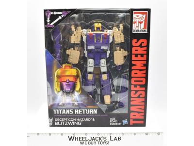 Decepticon Hazard &amp; Blitzwing Voyager Generations TR Transformers Hasbro MISB