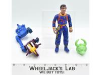 Winston Zeddmore Power Pack Ghostbusters 1989 Kenner Figure 100% Complete