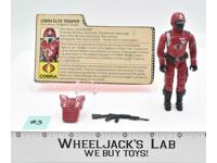 Crimson Guard #3 100% Complete GI Joe V1 ARAH Vintage Hasbro 1985 Action Figure