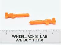 Micromaster Airwave Missiles Rockets 2x 1989 G1 Transformers Action Figure