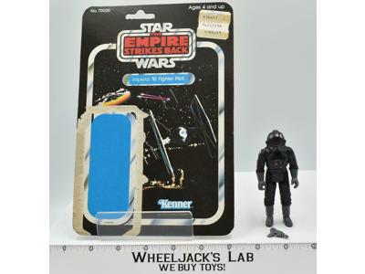 Tie Fighter Pilot 100% Complete 48 Back ESB Star Wars Kenner 1982 NO REPRO