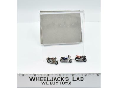 Lot of 3 Motocycles 1988-89 Vintage Galoob Micro Machines