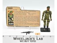 Stalker #1 V1 Straight Arm 100% Complete GI Joe 1982 Hasbro Action Figure