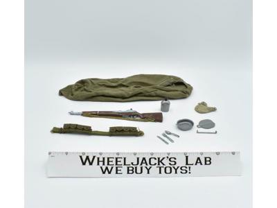 GI Joe Bivouac Sleeping Bag Equipment Set 100% Complete Vintage 12" Accessory