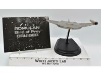 Romulan Bird Of Prey Star Trek MIB 1990 The Franklin Mint