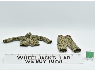 GI Joe 1964 Action Marine Camouflage Fatigue Pants &amp; Shirt #1 12" Vintage