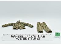 GI Joe 1964 Action Marine Camouflage Fatigue Pants &amp; Shirt #1 12" Vintage