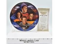 Engineer's Tribute Plate Star Trek: 30 Years 1997 Hamilton Gifts NEW MIB