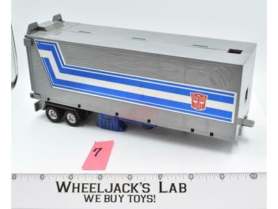 Optimus Prime Trailer LIGHT-BLUE Only #7 Vintage 1985 G1 Transformers Hasbro