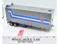 Optimus Prime Trailer LIGHT-BLUE Only #7 Vintage 1985 G1 Transformers Hasbro