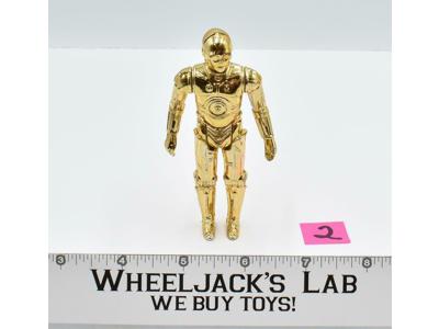 C-3PO #2 DARK GOLD 100% Complete Star Wars 1977 Vintage Kenner