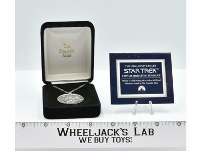 30th Anniversary Commemorative Pendant Star Trek The Franklin Mint 1996