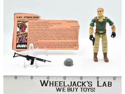 Crankcase V1 100% Complete 1985 GI Joe Vintage Hasbro Action Figure