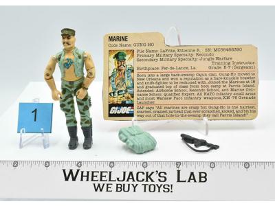 Gung-Ho #1 V1 100% Complete GI Joe ARAH Vintage Hasbro 1983 Action Figure