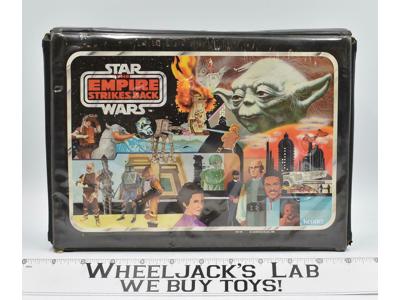 Star Wars Vinyl Action Figure Case W/2 Trays 1980 ESB Kenner Vintage