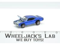Custom Barracuda Blue1968 Redline Hot Wheels Mattel Vintage RL