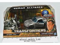 Captain Lennox Autobot Jazz Human Alliance HFTD Transformers Hasbro 2010 MISB