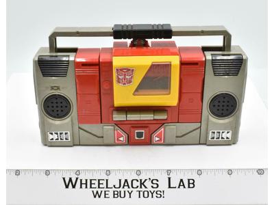 Blaster 1985 Vintage Hasbro G1 Transformers Action Figure Boombox