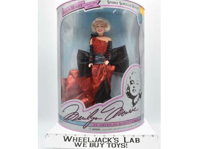 Marilyn Monroe 12" Sparkle Superstar Marilyn American Beauty MIB 1993 DSI