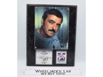 Chief Engineer Scott Star Trek 25th Anniversary AUTOGRAPHED Plaque 24/1000
