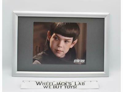 Young Spock Star Trek Jacob Kogan AUTOGRAPHED Picture