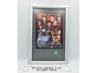 Star Trek Las Vegas Convention #1 AUTOGRAPHED Booklet Michael Westmore