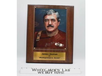 Montgomery Scott #1 Star Trek Original Series AUTOGRAPHED Plaque