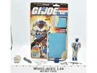 Snow Serpent V1 100% Complete W CARD 1985 GI Joe Hasbro Action Figure
