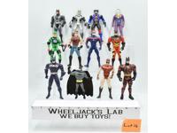 Lot #16 12 Batman DC Comics Superheroes Villains ToyBiz Kenner Action Figures
