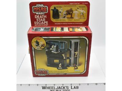 Death Star Escape Playset UNUSED W/Box Micro Collection Vintage Star Wars 1982