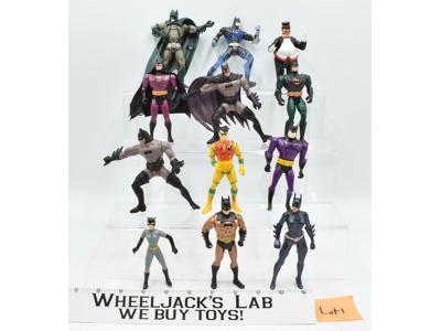 Lot #1 12 Batman DC Comics Superheroes Villains ToyBiz Kenner Action Figures