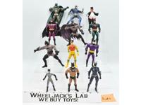 Lot #1 12 Batman DC Comics Superheroes Villains ToyBiz Kenner Action Figures