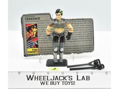 Thrasher #3 V1 100% Complete 1986 GI Joe ARAH Hasbro Vintage Action Figure