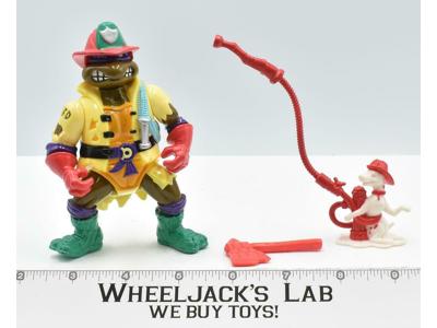 Hose Em Down Don Teenage Mutant Ninja Turtles TMNT 1991 Playmates Action Figure