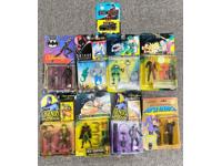 Batman Lot of 9 Marvel Comics Action Figures 1990's Toy Biz New on Card