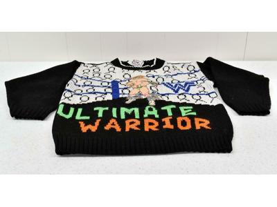 Ultimate Warrior Knit Sweater Mickey's Clan - Kids Size - Vintage Wrestling WWF