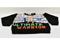 Ultimate Warrior Knit Sweater Mickey's Clan - Kids Size - Vintage Wrestling WWF