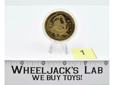 #1 DS9 Space Station Convention Gold Coin Star Trek 2004
