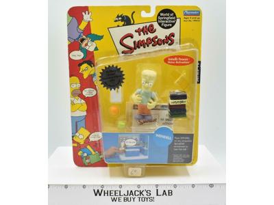 Wendell World of Springfield Interactive Figure The Simpsons 2002 Playmates NEW