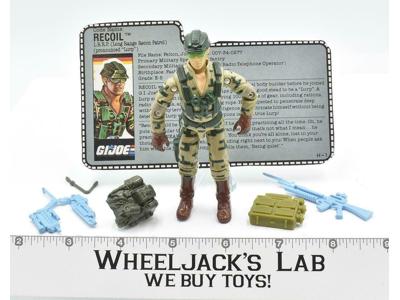 Recoil #1 100% Complete 1989 GI Joe ARAH Vintage Hasbro Action Figure